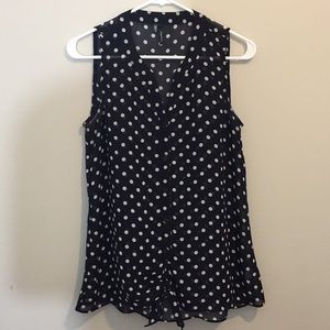 Sheer summer blouse.